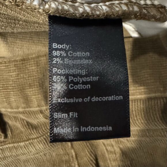 Flint And Tinder Slim Fit Corduroy Pants Mens 31x32 Preppy Classic Heritage EUC - Picture 4 of 10